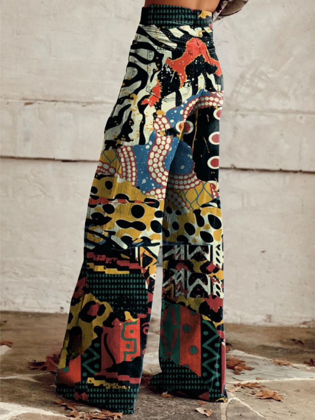 Élodie – Pantaloni Larghi Eleganti