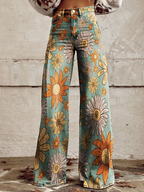 Cirilla – Pantaloni Palazzo Floreale