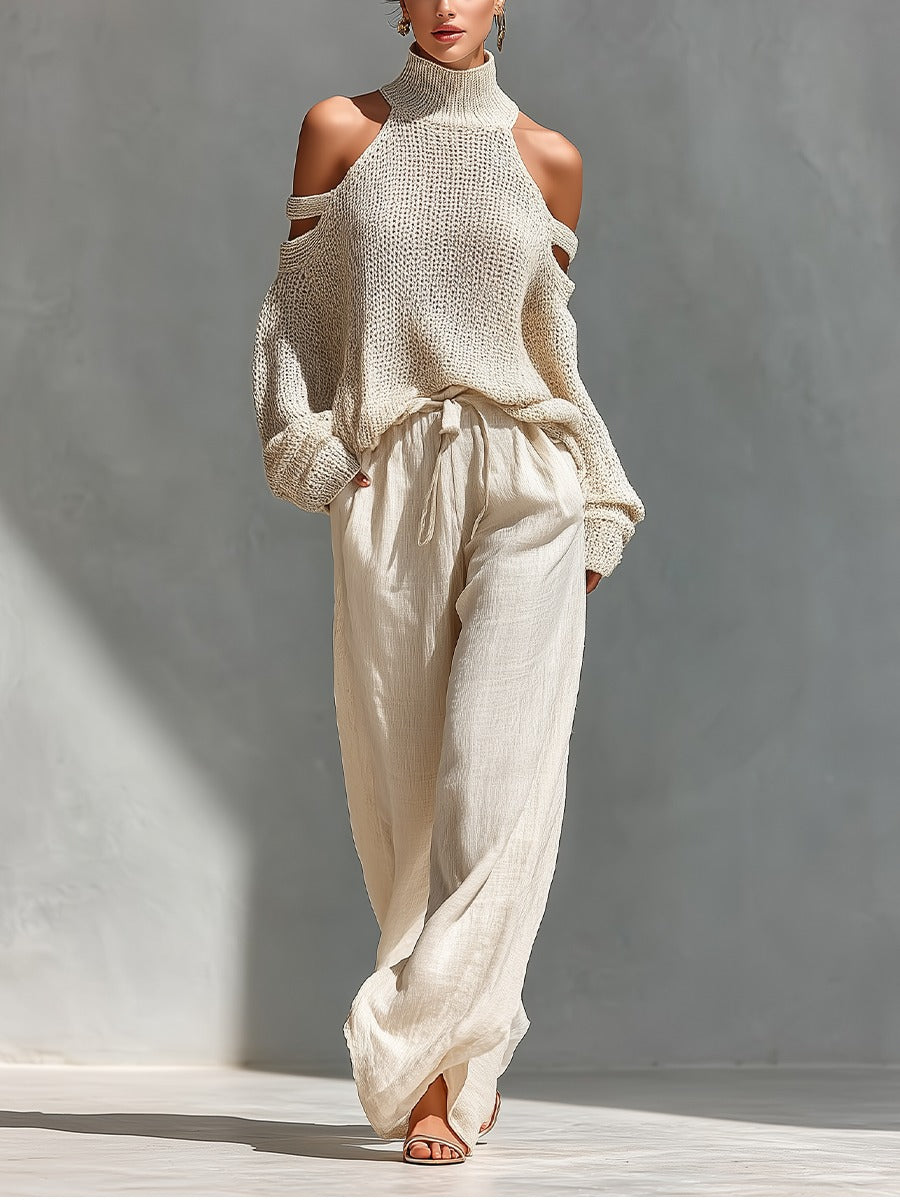 Alessia | Set due pezzi con spalle scoperte