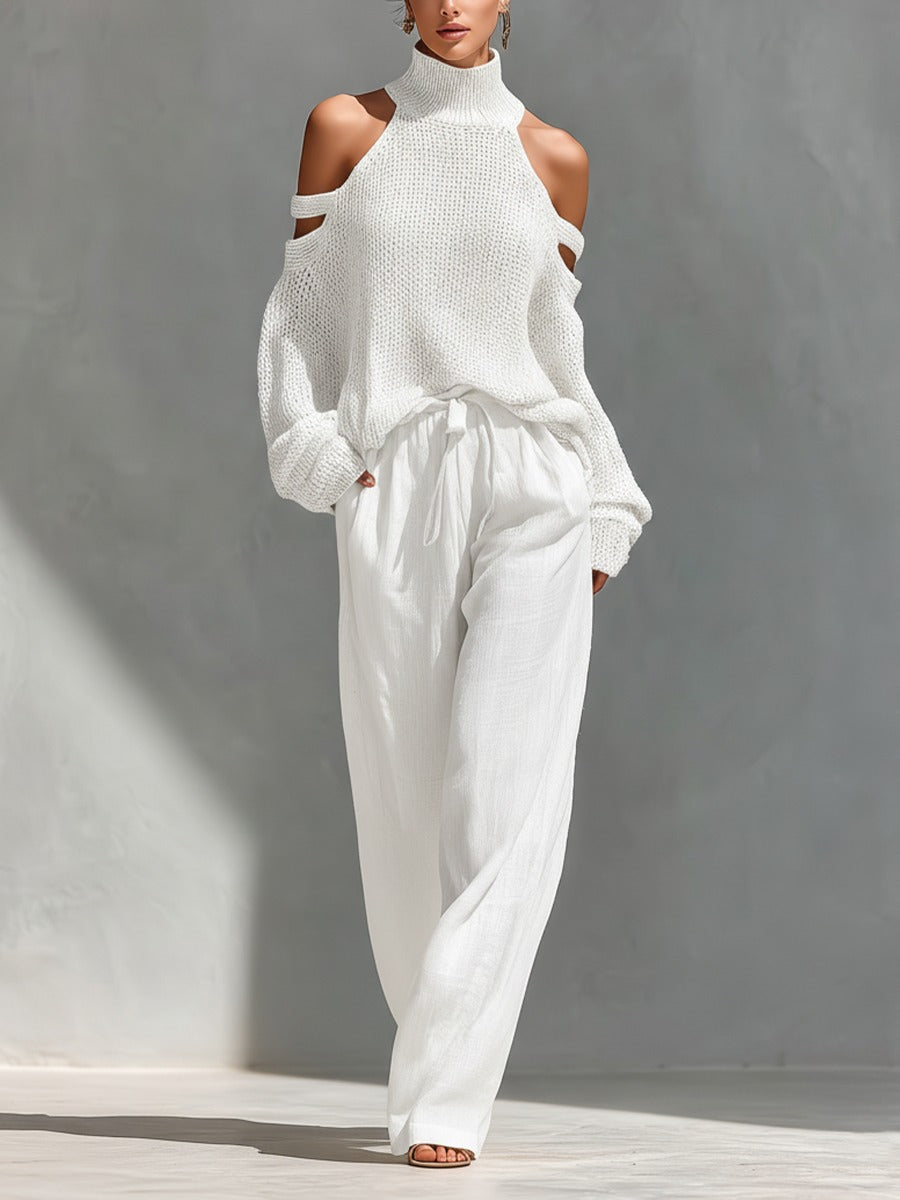Alessia | Set due pezzi con spalle scoperte