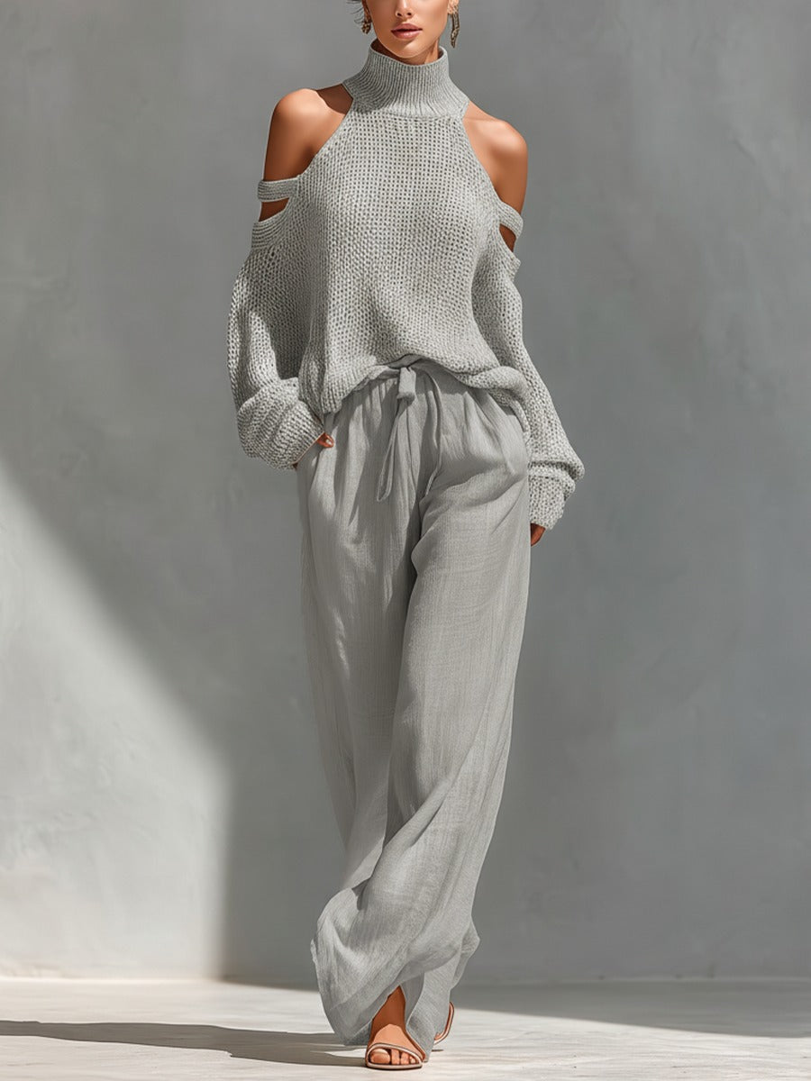 Alessia | Set due pezzi con spalle scoperte