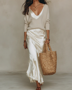 Valentina | Abito Satinato Elegante