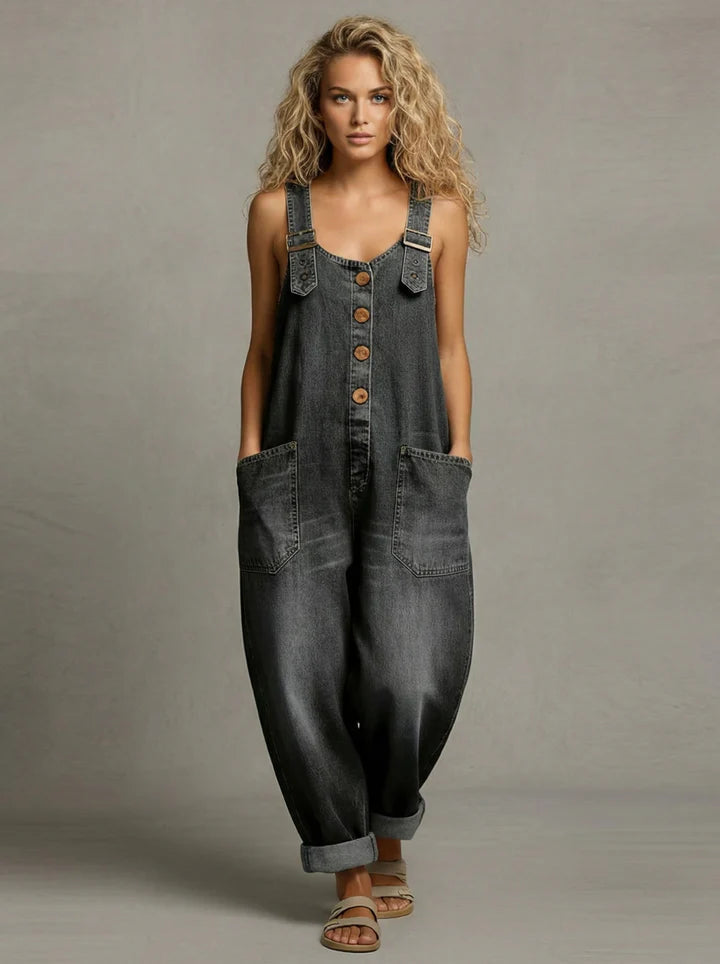 Molly - Tuta in denim da donna