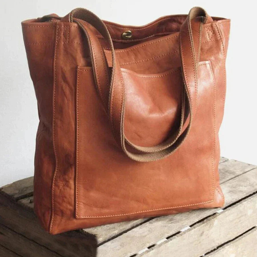 Lorena™ | Bolso de piel moderno y elegante