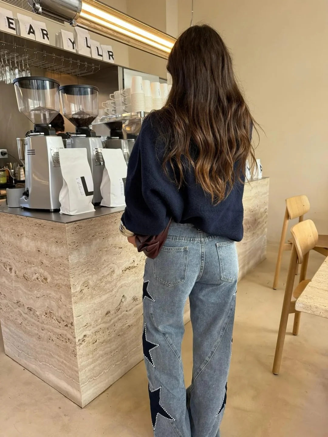 Melisa | Jeans Rectos con Estrellas